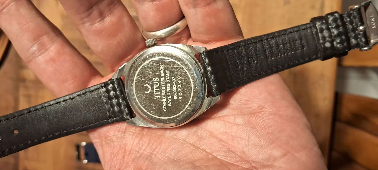 Relógio Titus Vintage Swiss Made  - Foto 3