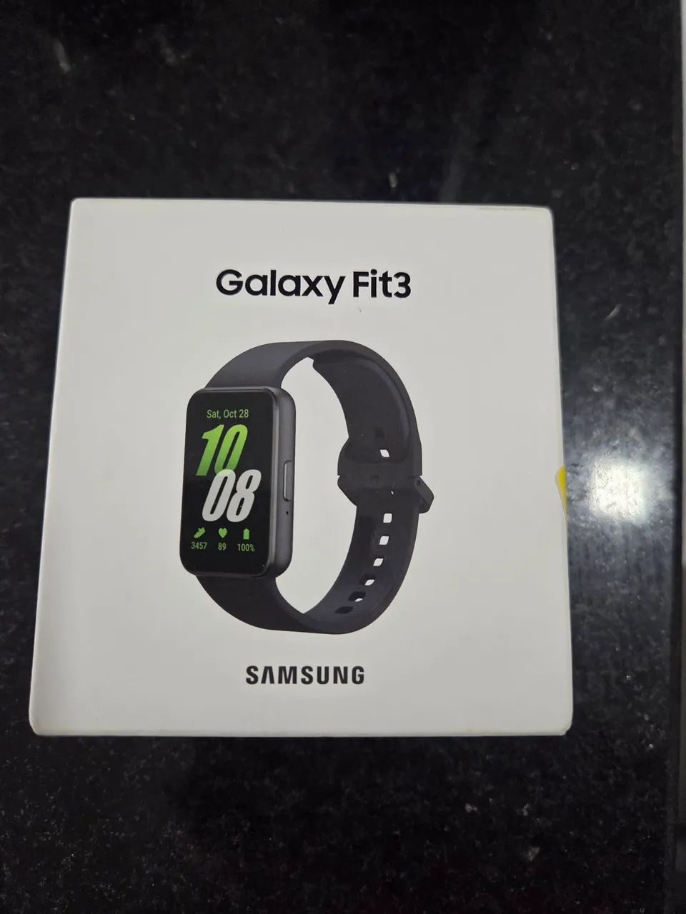 Samsung Galaxy Fit3 Pulseira Esportiva Preto