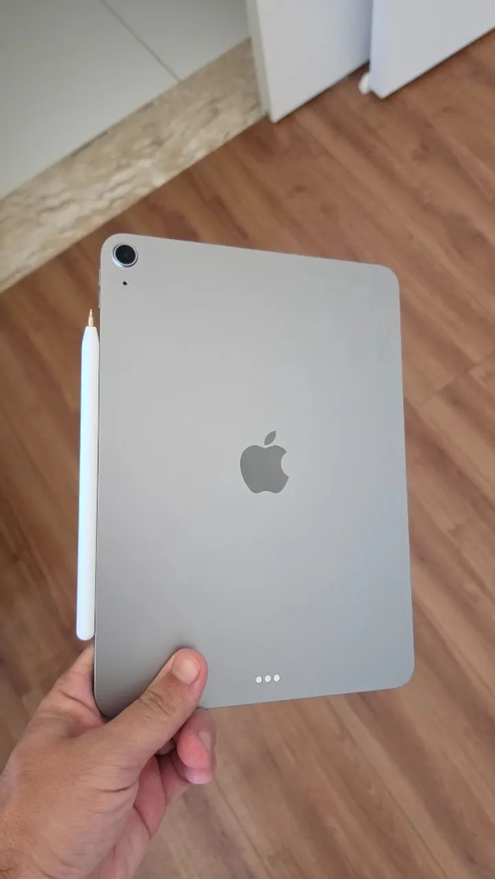 iPad Air M3 128GB Cinza Espacial + Apple Pencil Pro | GARANTIA