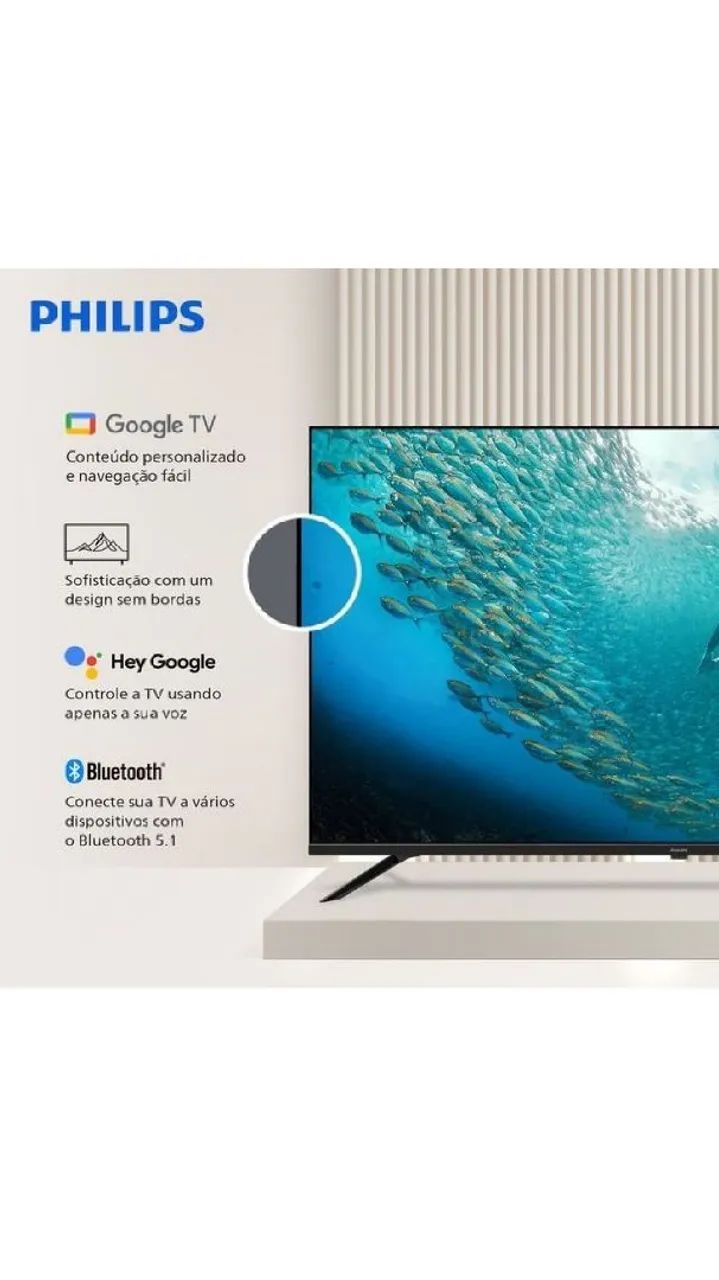 Smart Tv 65 Phillips, Lacrada + NF (Até 12x)  - Foto 5