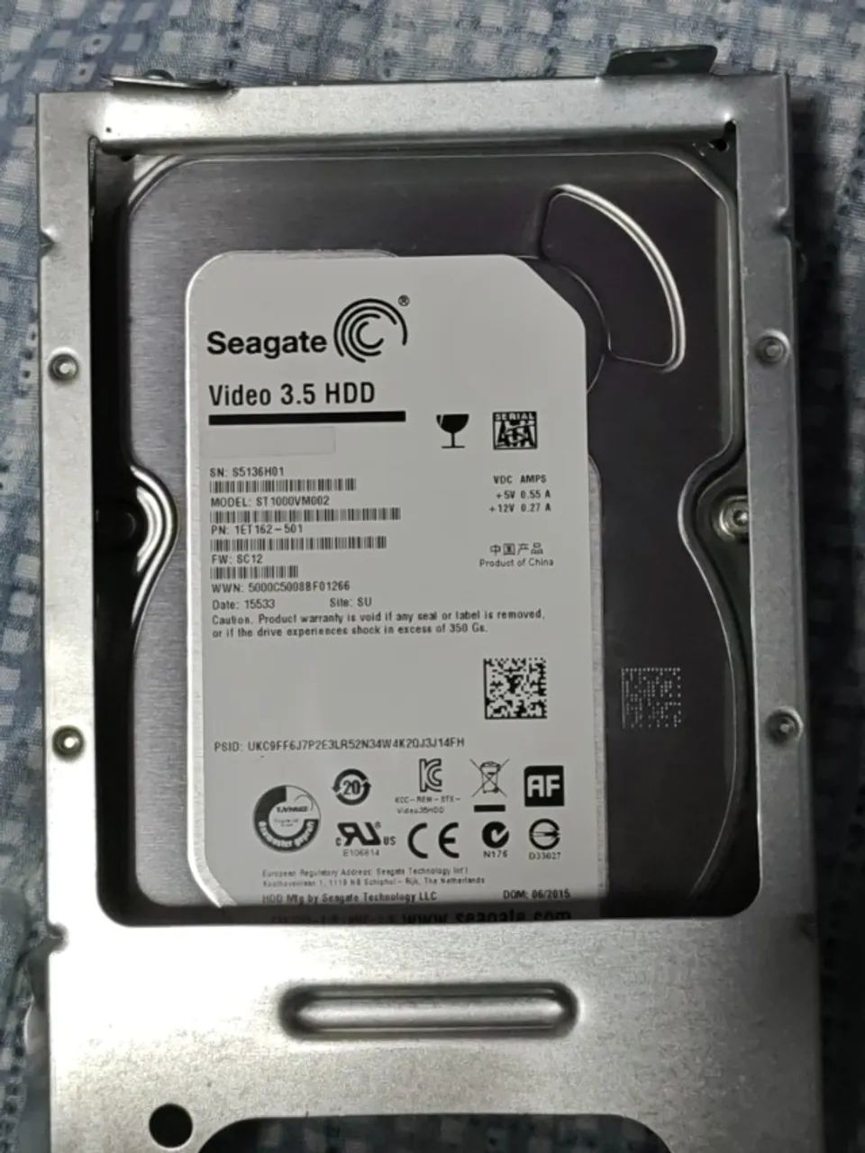 HD Seagate 1TB
