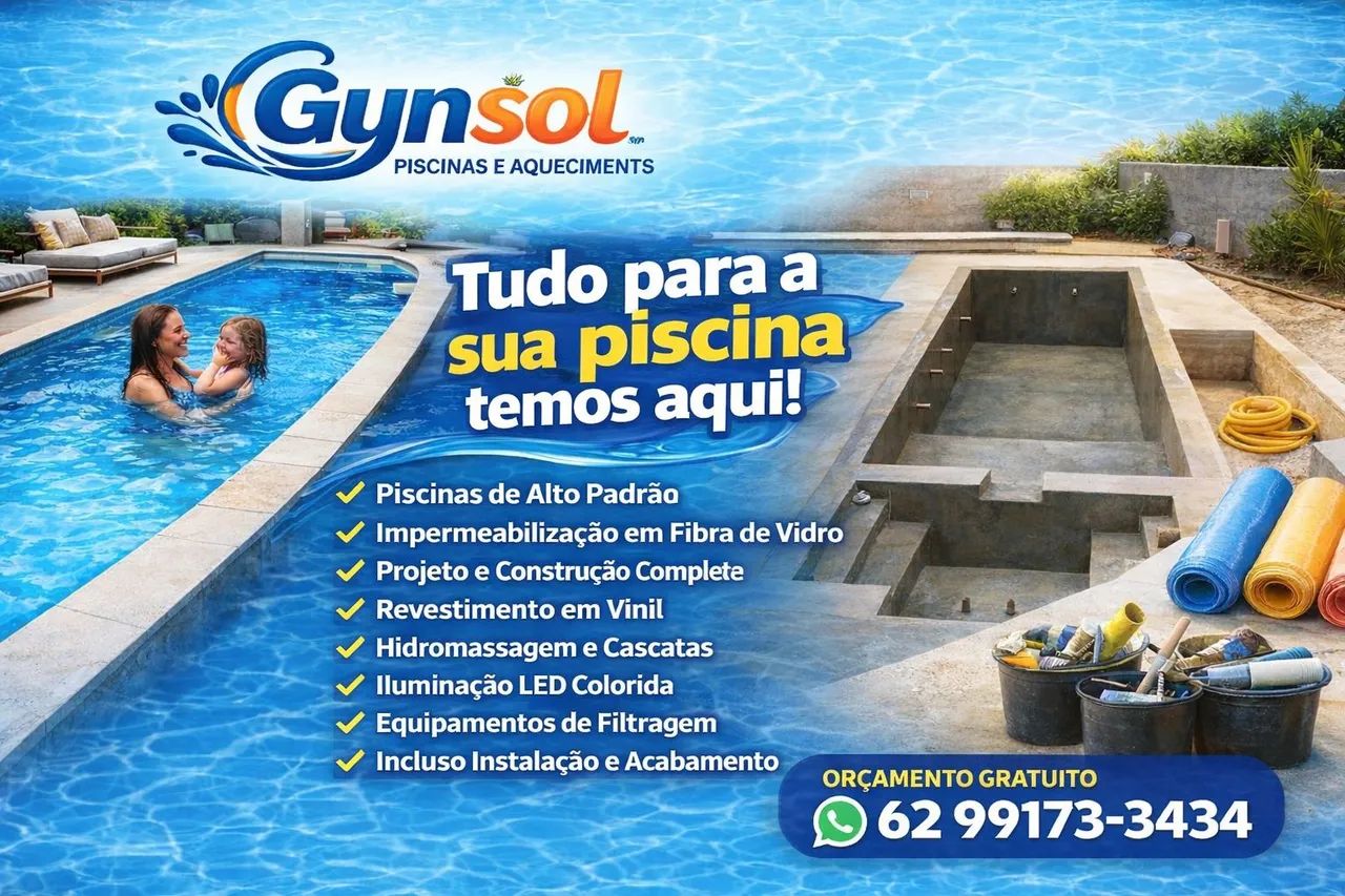 PISCINAS, TANQUES E FIBRAS