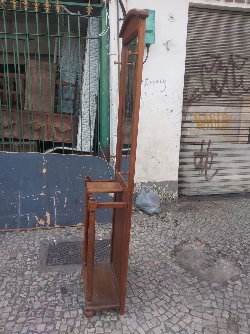 CHAPELEIRO EM MADEIRA ANTIGO  - Foto 2