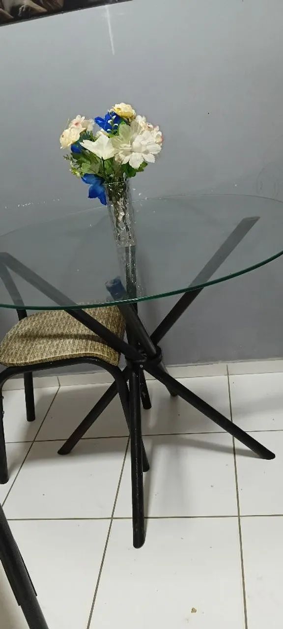 Vendo mesa de vidro  - Foto 2