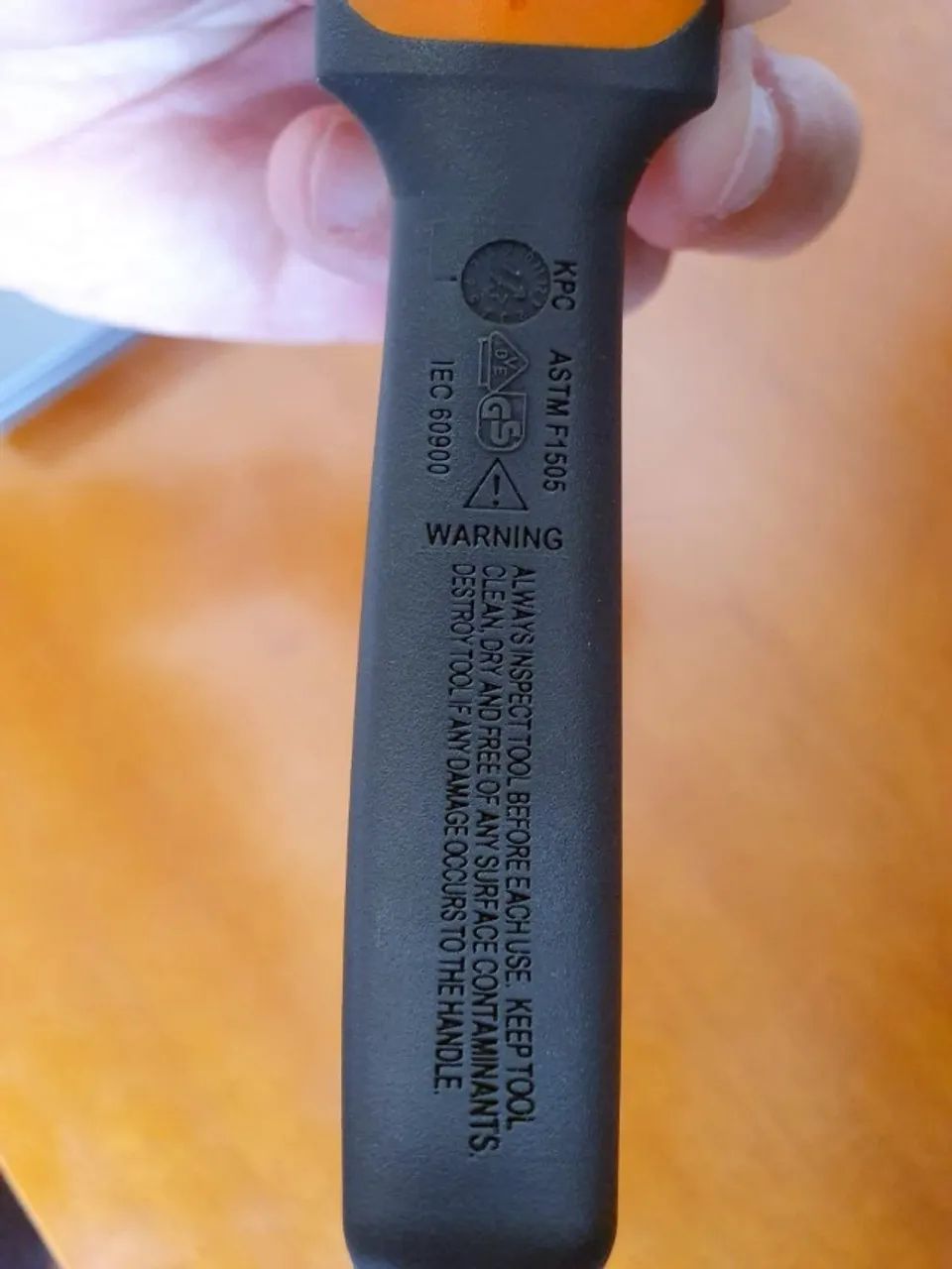 Alicate Klein Tools Isolado VDE 6 polegadas 2036EINS - Foto 5