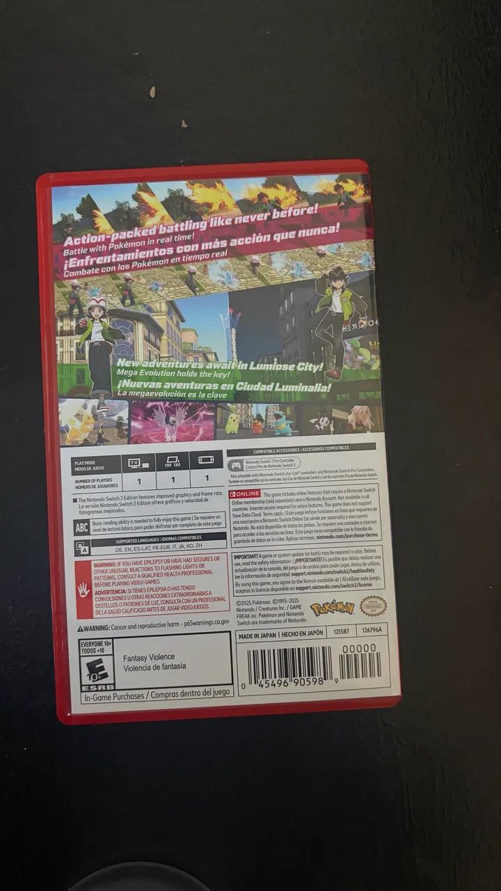 Pokémon Legends ZA Switch 2 - Foto 2