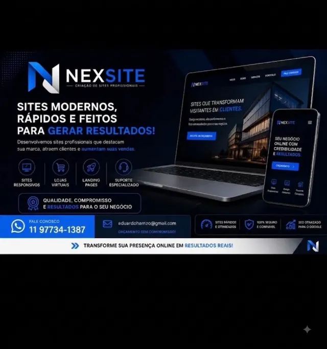 Criador de Sites Profissional