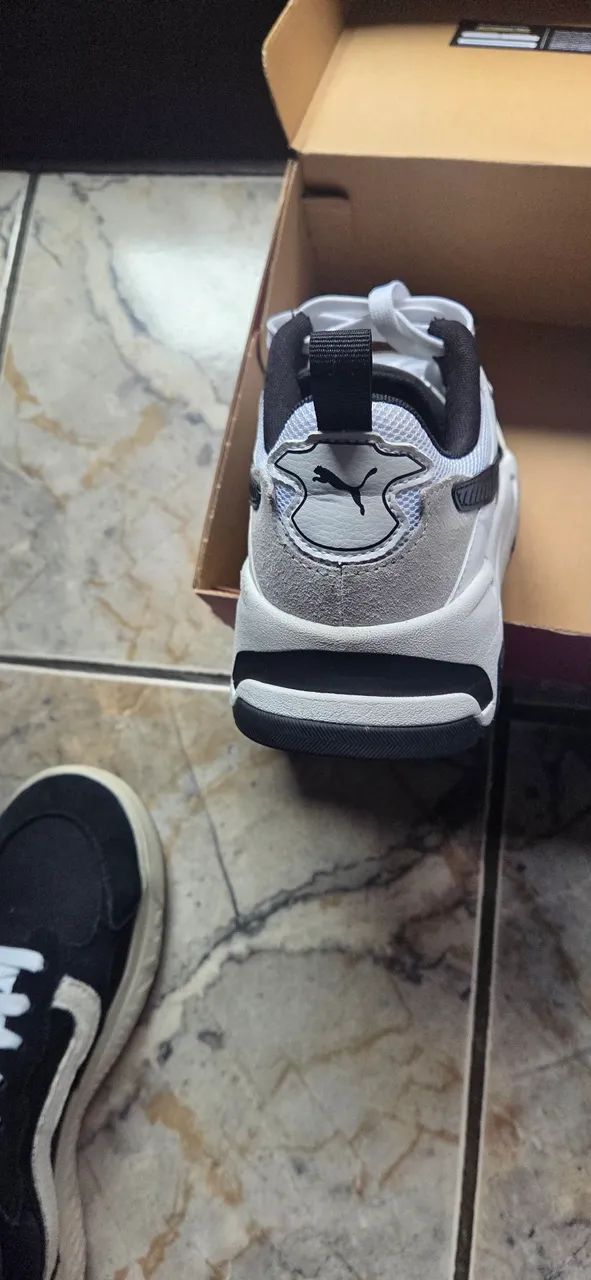 Puma Trinity White -Black - light- gray  - Foto 5