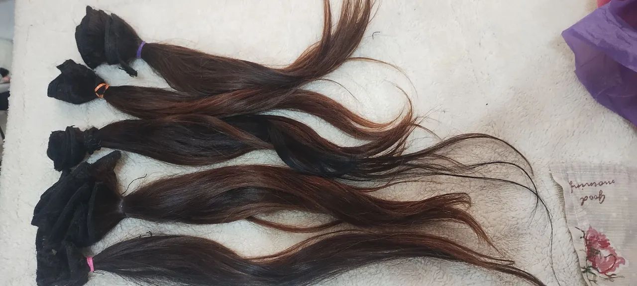 Cabelo humano liso ondulado  - Foto 2