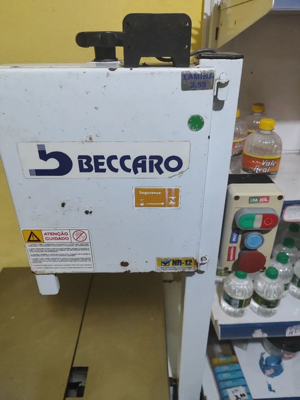 Serra fita beccaro lâmina 2.55 com nr12  - Foto 4