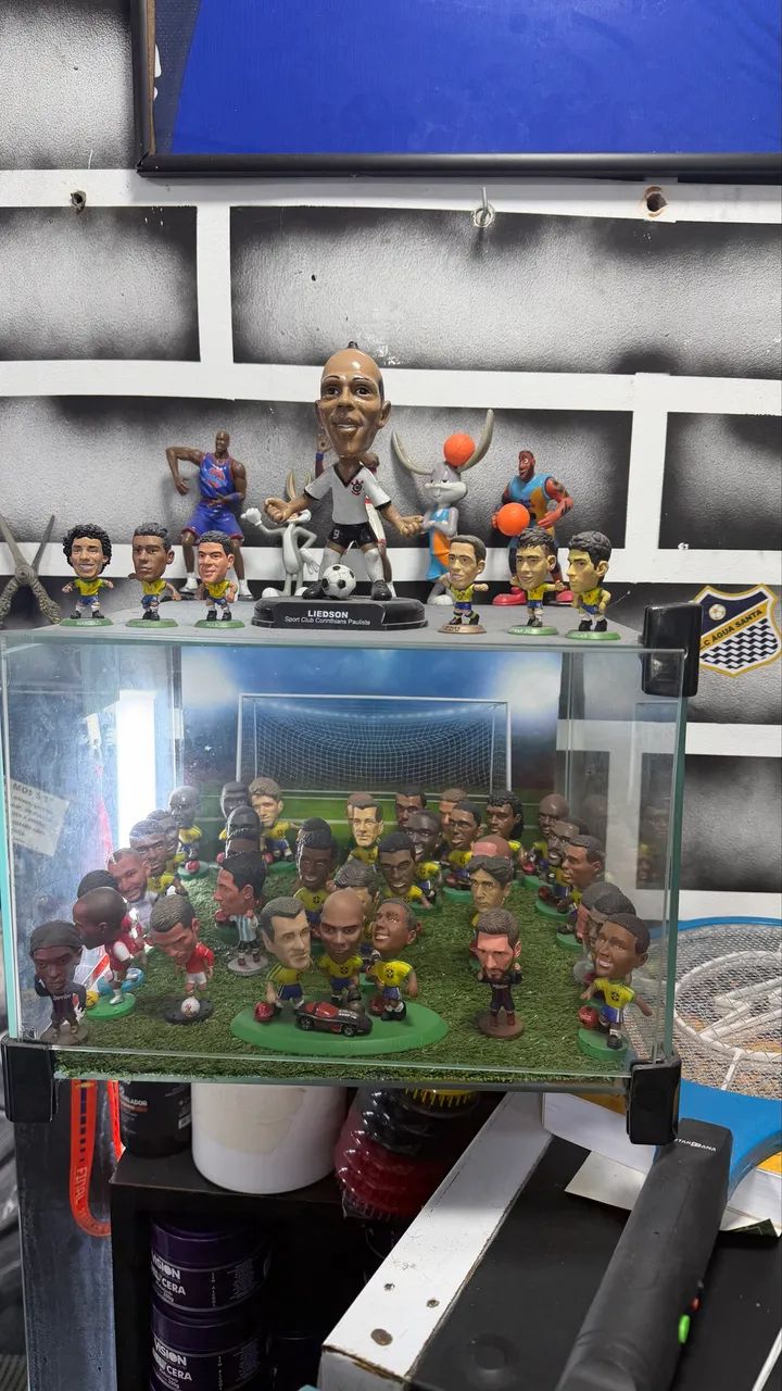 Bonecos da seleção 1.998 completo  - Foto 3