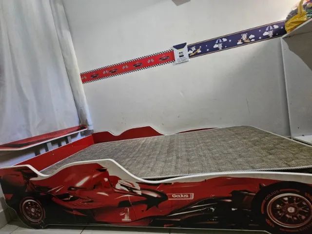 Cama Infantil Modelo Fórmula 1 - Sem Colchão - Foto 2