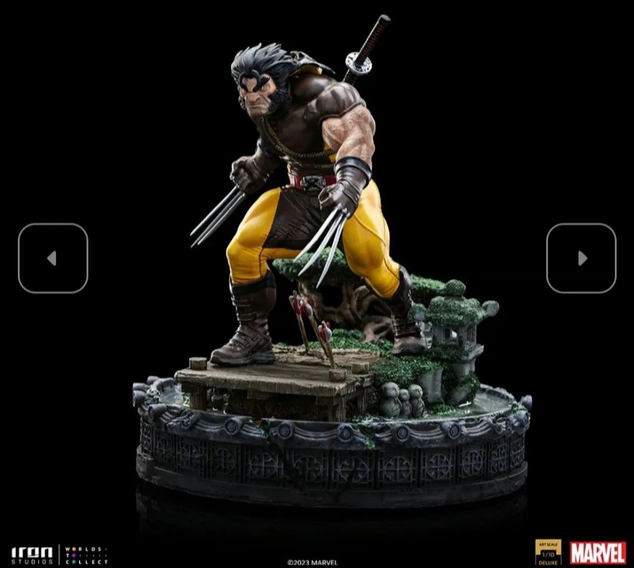 Wolverine Unleashed Deluxe Iron Studios - Foto 5