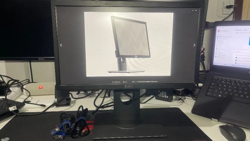 Monitor Dell Professional P2017H 19.5" LED - Completo com Cabos (Ergonômico)
