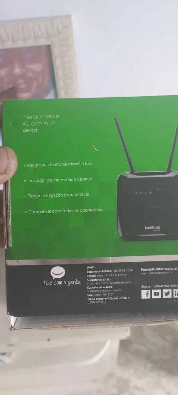 Modem Intelbras 4G - Foto 2