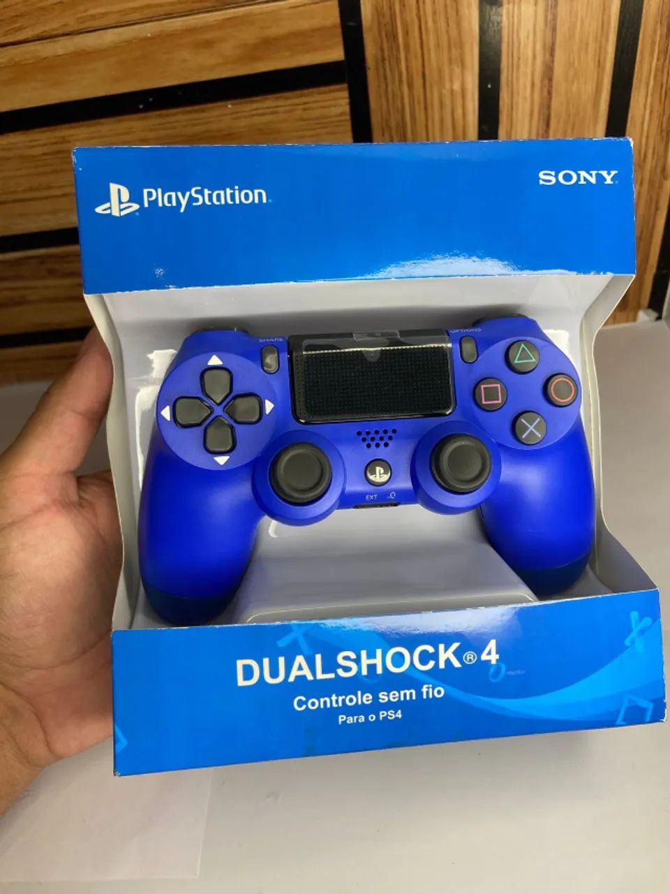 Controle Ps4 Sem Fio Azul an6