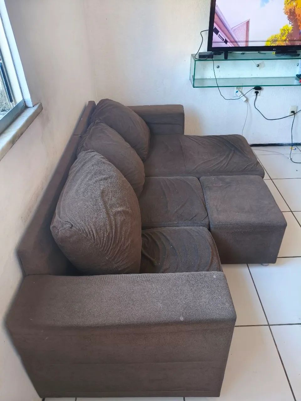 VENDE-SE SOFÁ + PUFF  - Foto 2