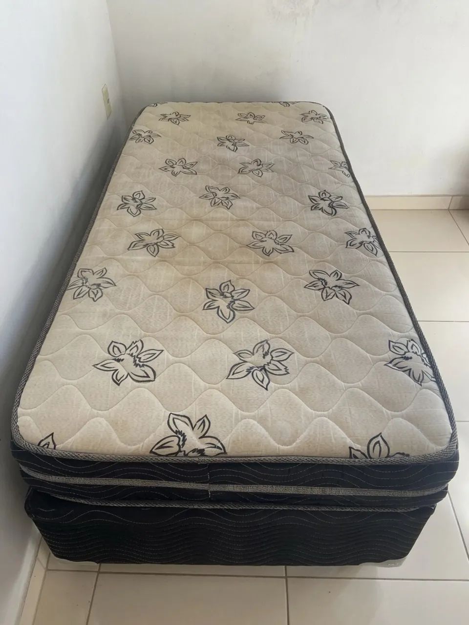 Cama Box Solteiro (Box + Colchão) Ortobom  - Foto 3