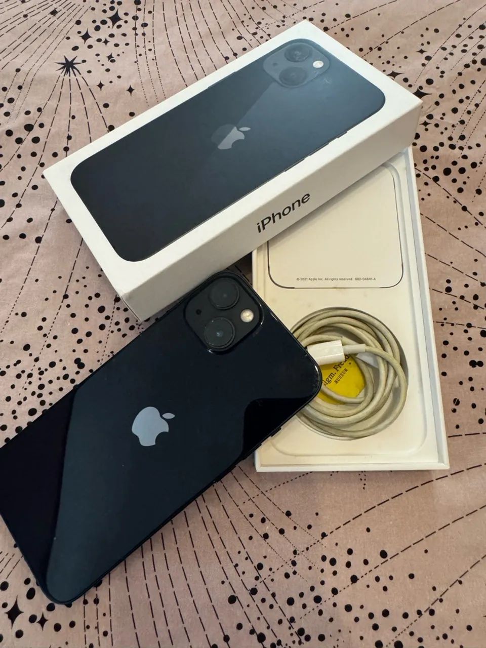 iPhone 13, com fio e caixa original - Foto 3