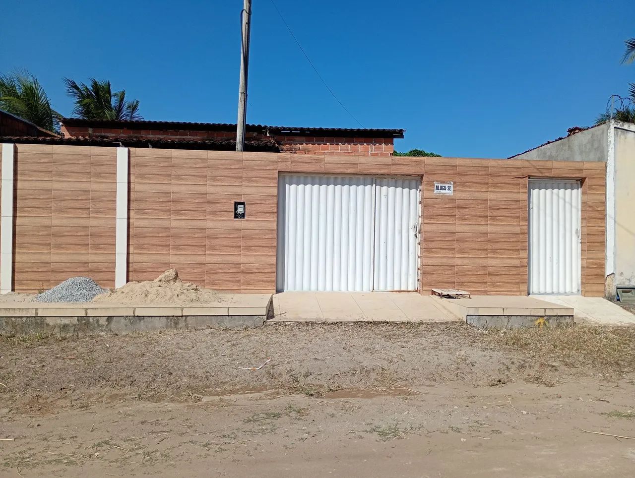 Casa espaçosa e bem arejada