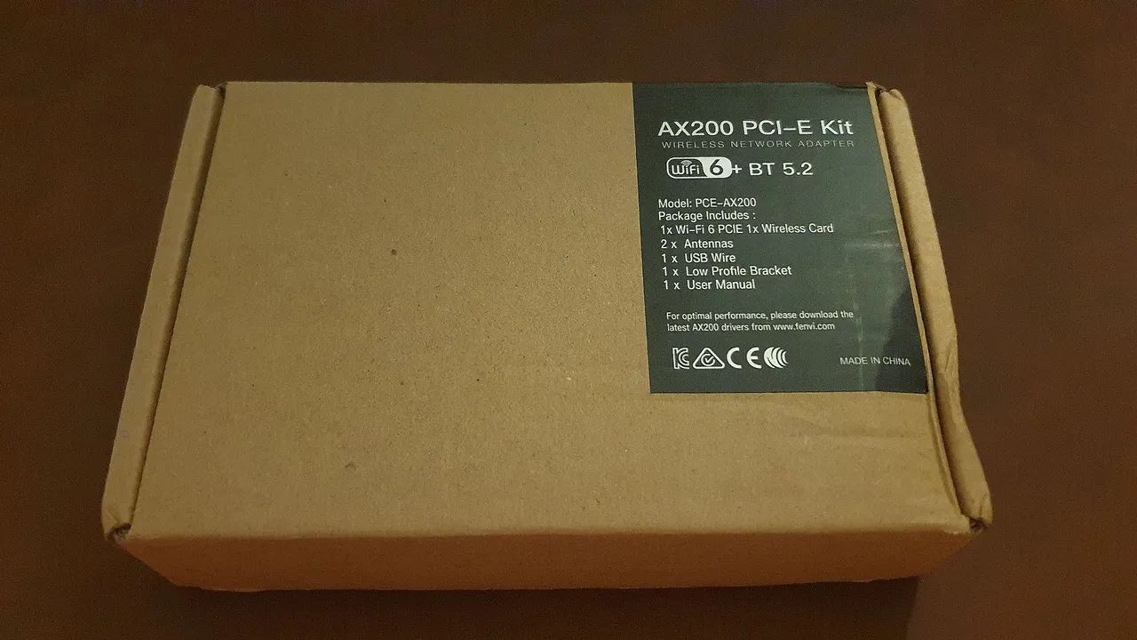 Placa de rede Wi-Fi 6 AX200 PCIe + Bluetooth 5.2 - Foto 4