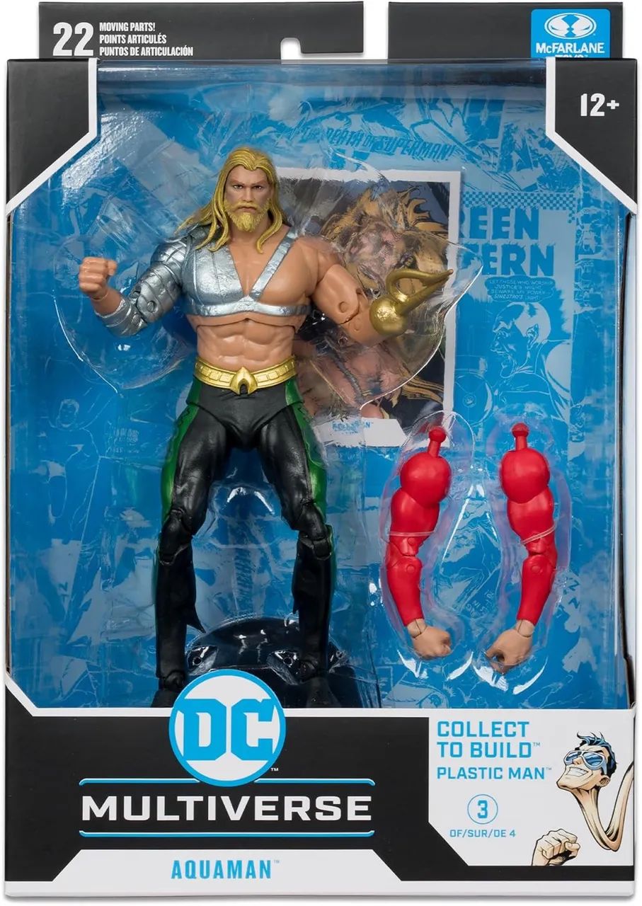 Mcfarlane toys - aquaman JLA - dc multiverse
