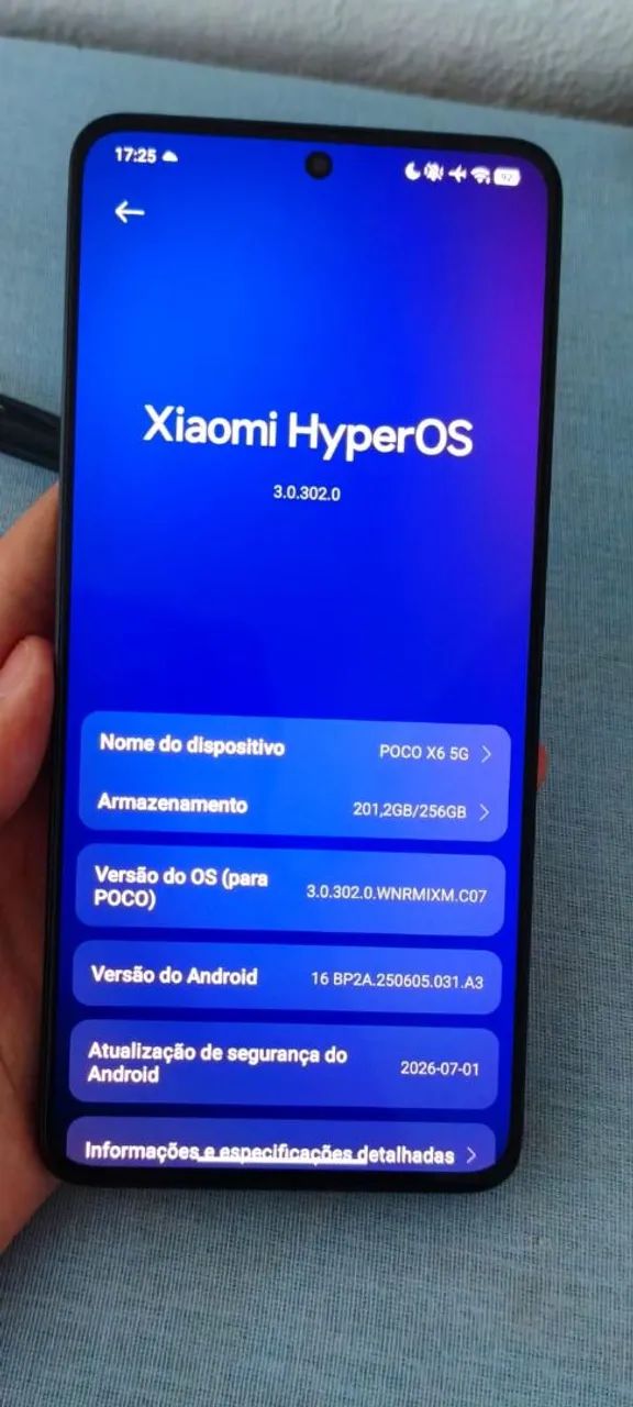 Poco X6 5G 12+12 RAM 256 ARMAZENAMENTO  - Foto 4