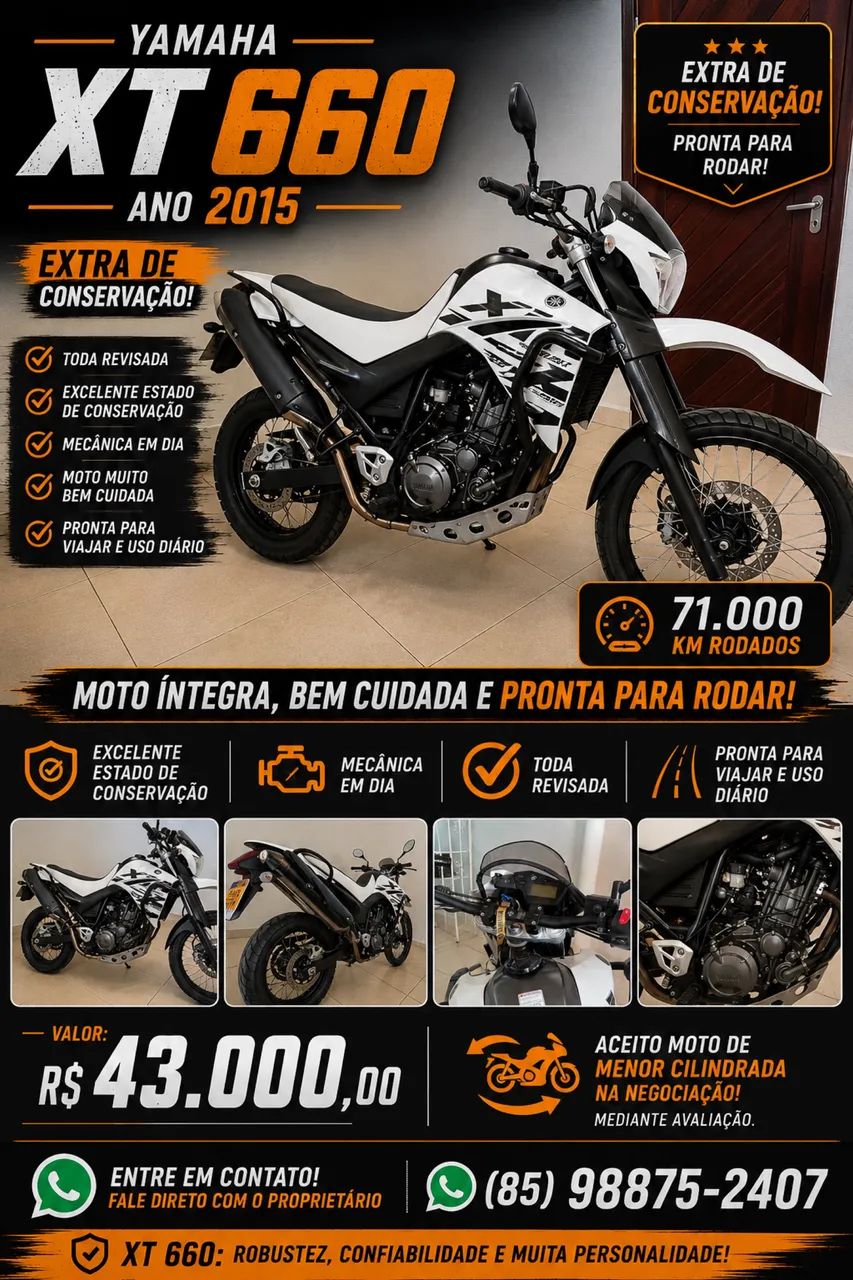 XT 660 2015 ? EXTRA - Foto 3