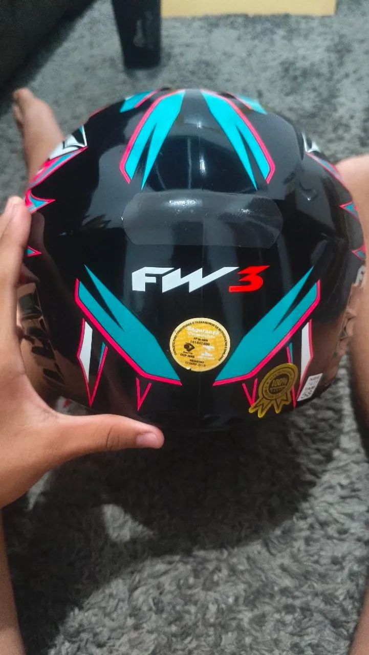 CAPACETE FW3 EAGLE ( 58 ) - Foto 2