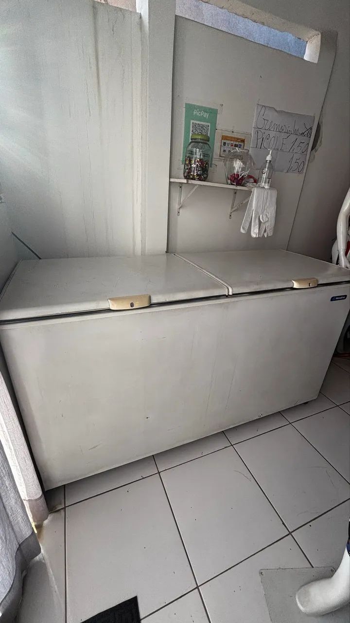 Freezer horizontal metalfrio 