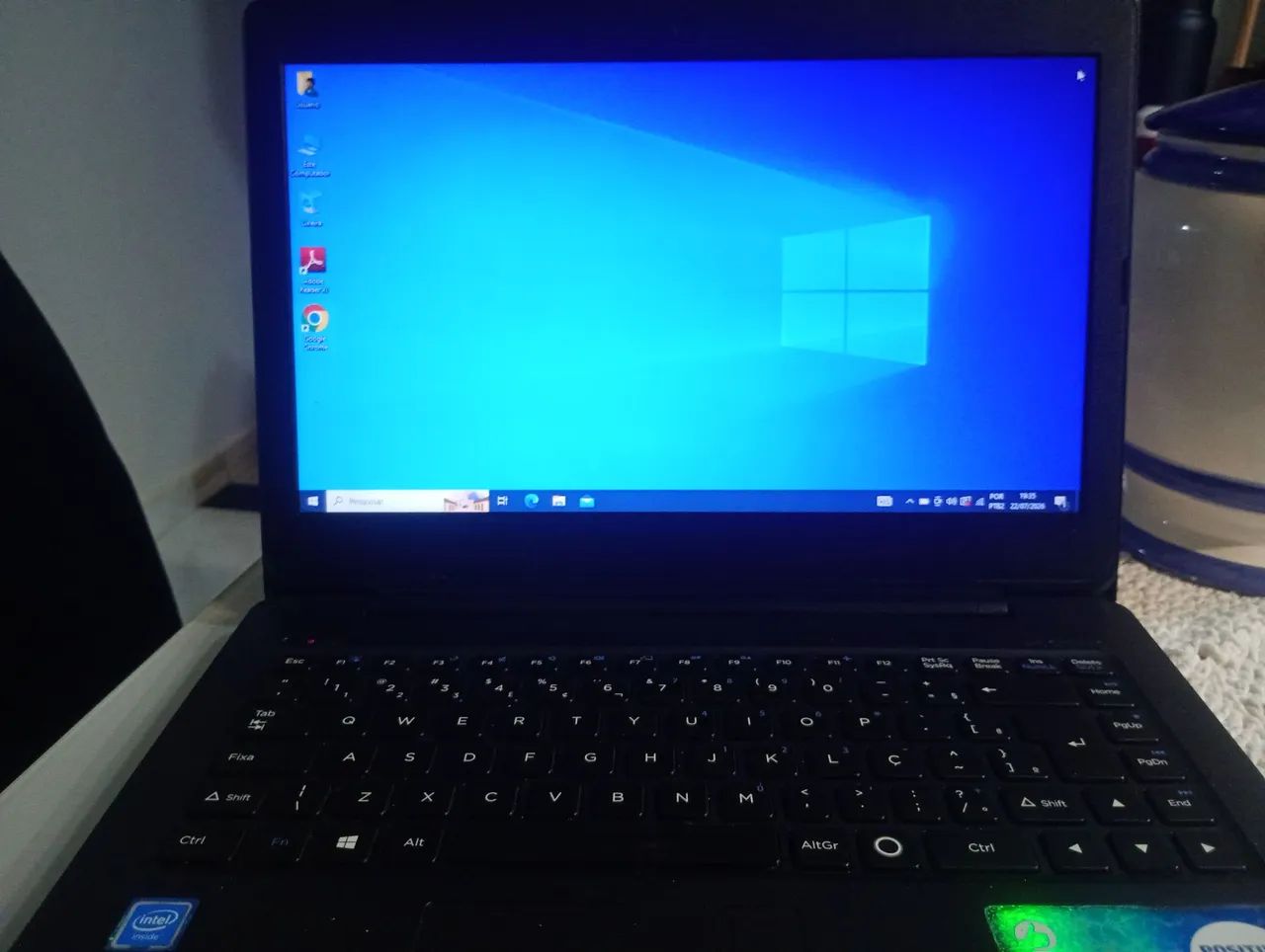 Vendo notebook positivo 