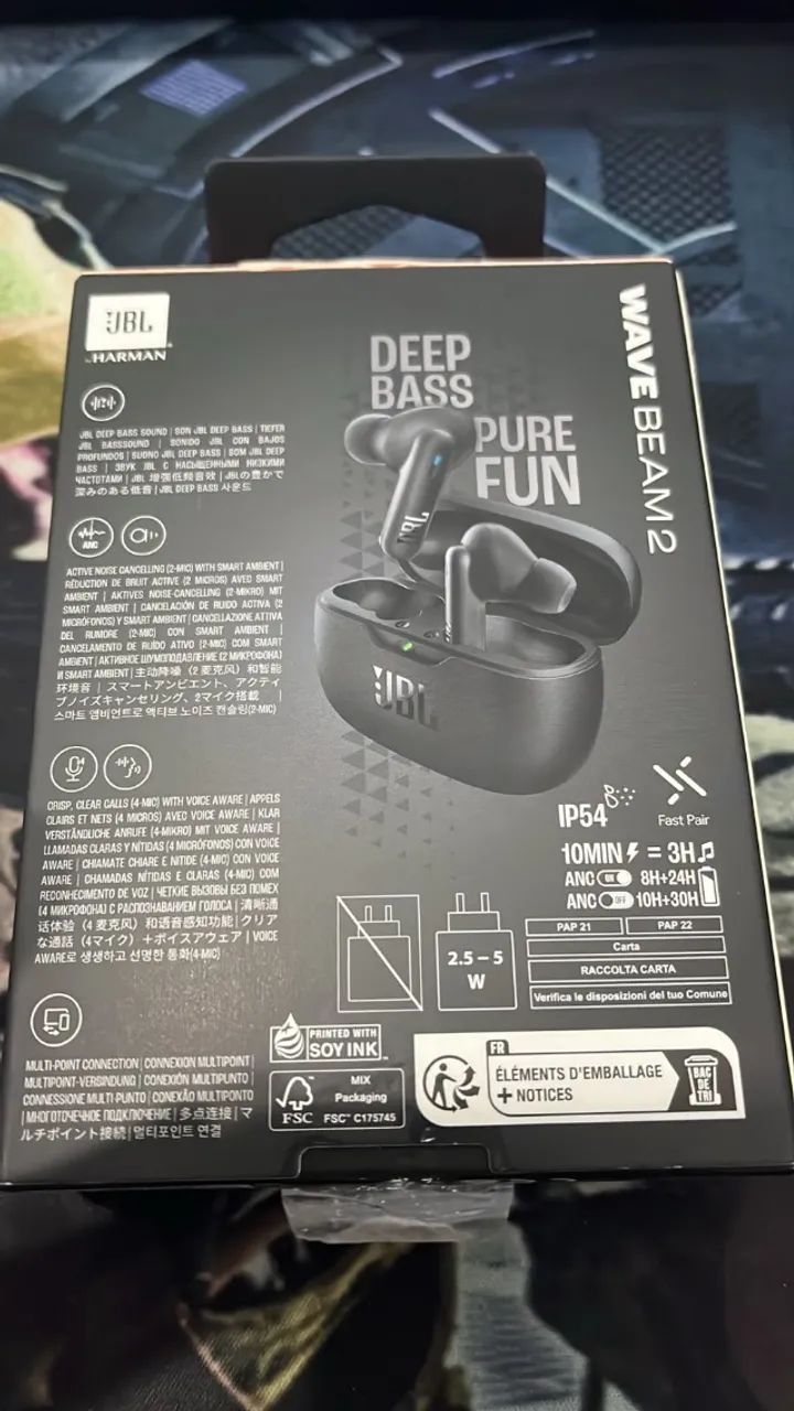 Fone de Ouvido Bluetooth JBL Wave Beam2 - Foto 5
