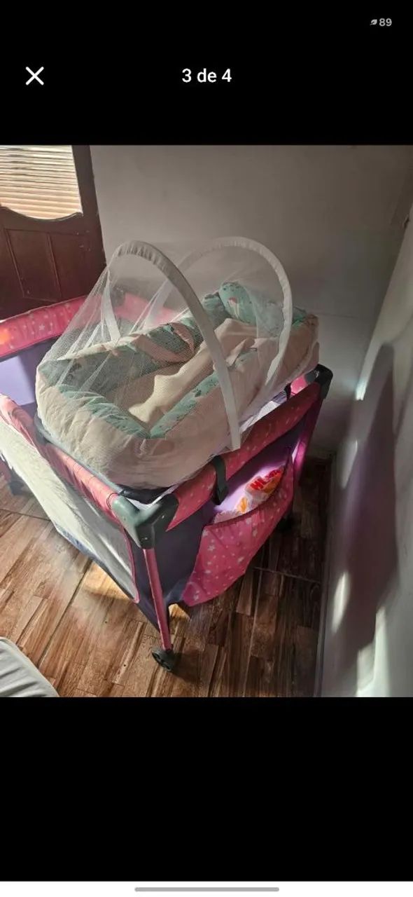 Kit berço e cercado  - Foto 3