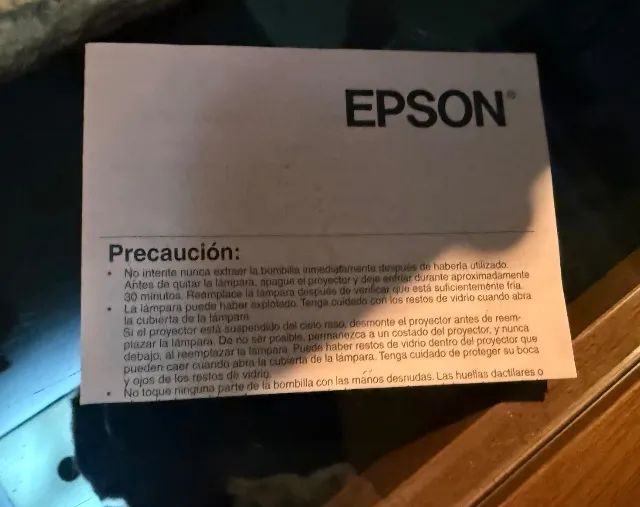  Lâmpada EPSON Spare Lâmpada ELPLP17 para projetores - Foto 3