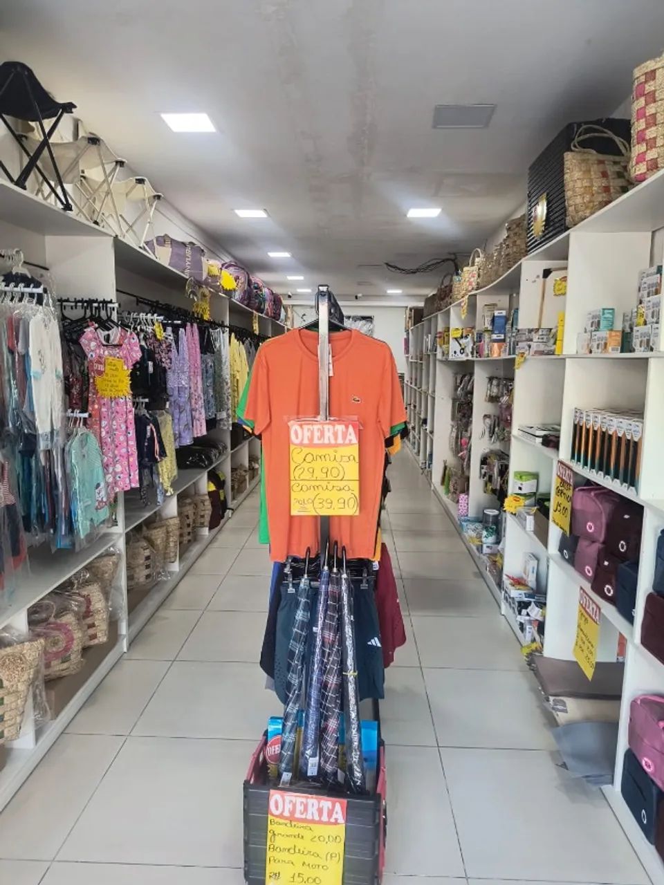 LOJA  DE VARIEDADE E ROUPAS - FECHANDO OPORTUNIDADE DE NEGOCIO