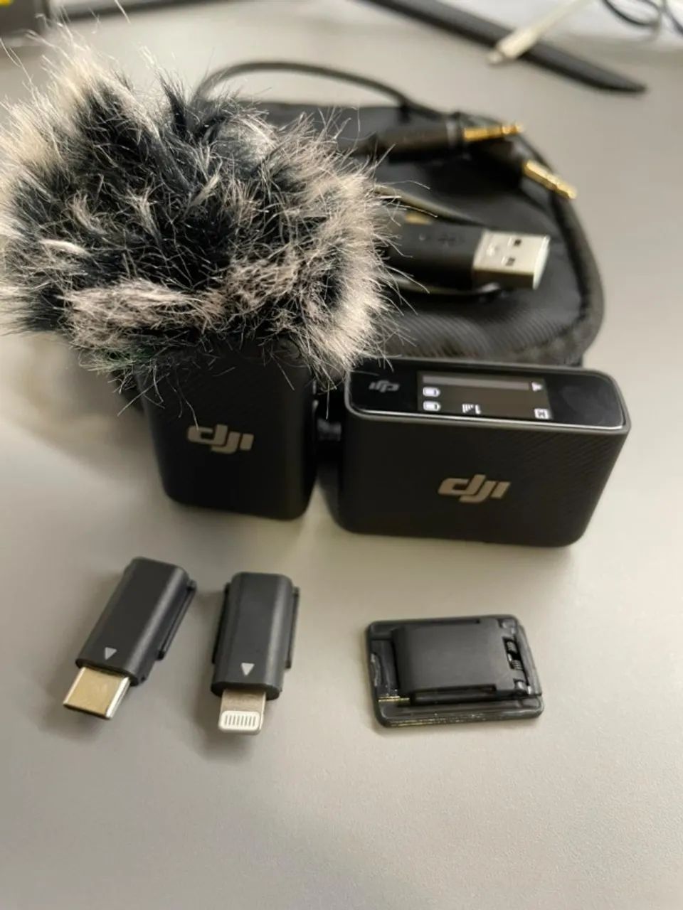 DJI Mic Semi Novo - Estado Impecável - Completo
