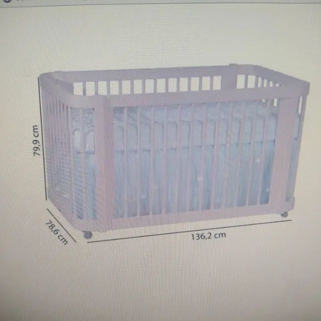Berço evolutivo 3 em 1 abracadabra - Foto 3