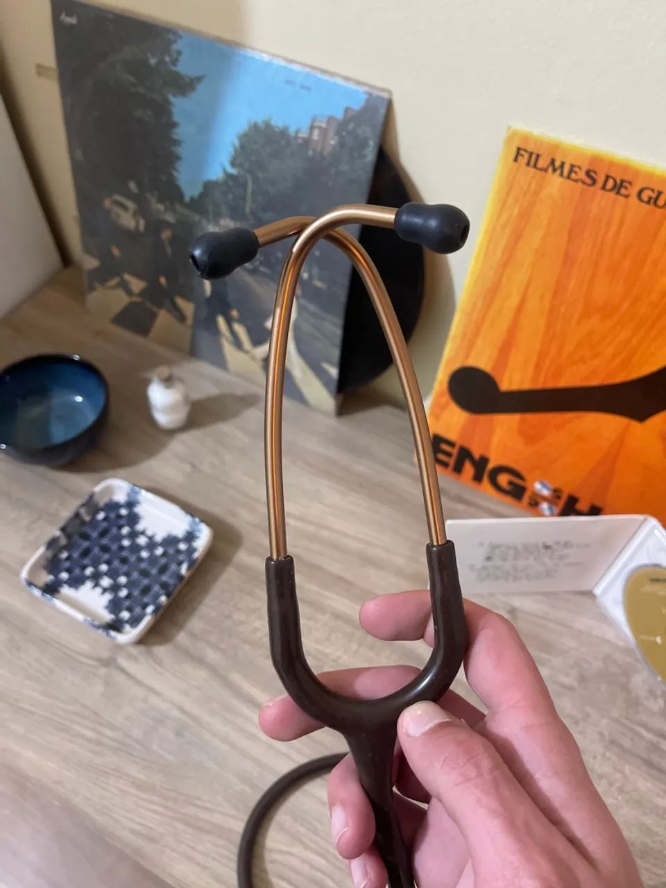 Estetoscópio littman classic 3 chocolate cobre  - Foto 2