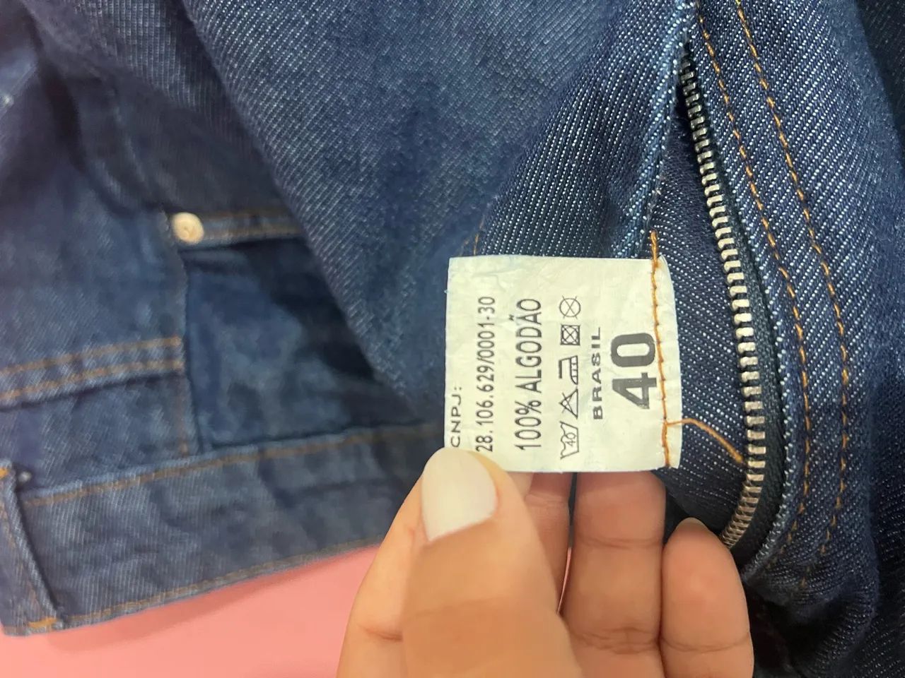 Calça Jeans Wide Leg,n40 - Foto 2