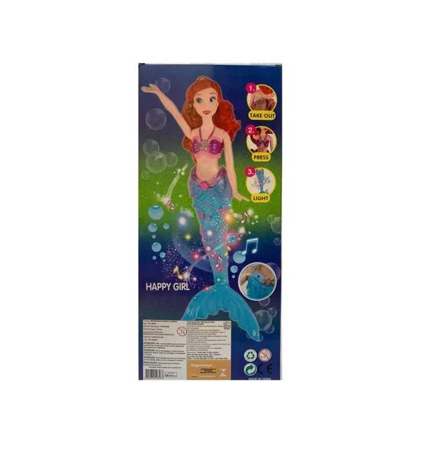 Boneca Sereia Happy Gitl Ytl-0076 - Foto 4