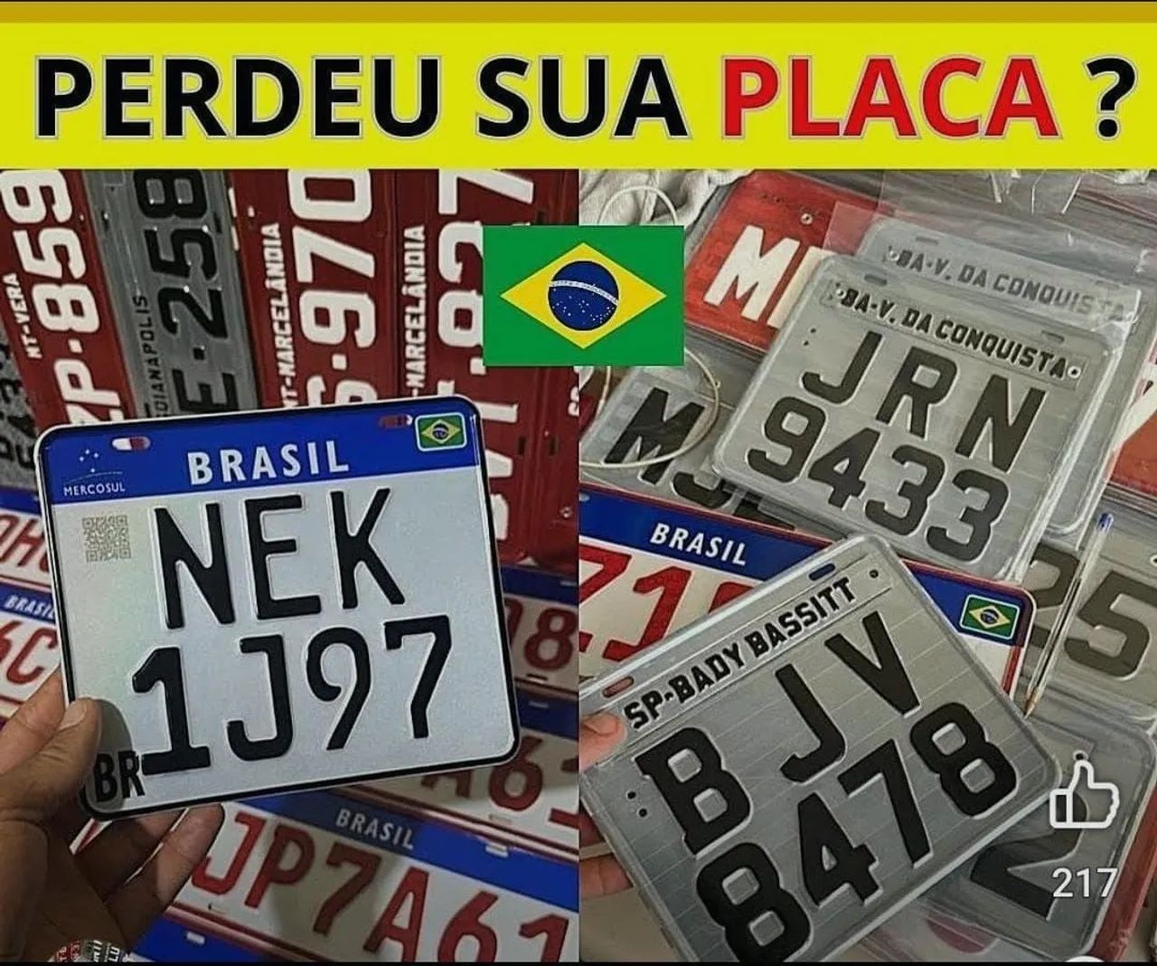Placa de moto cinza refletiva antiga FAÇO ENVIOS LEIA DESCRIÇÃO?