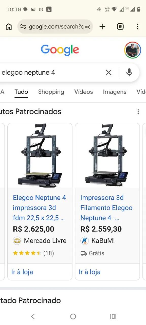 Impressora 3D ELEGOO NEPTUNE 4 - Foto 3