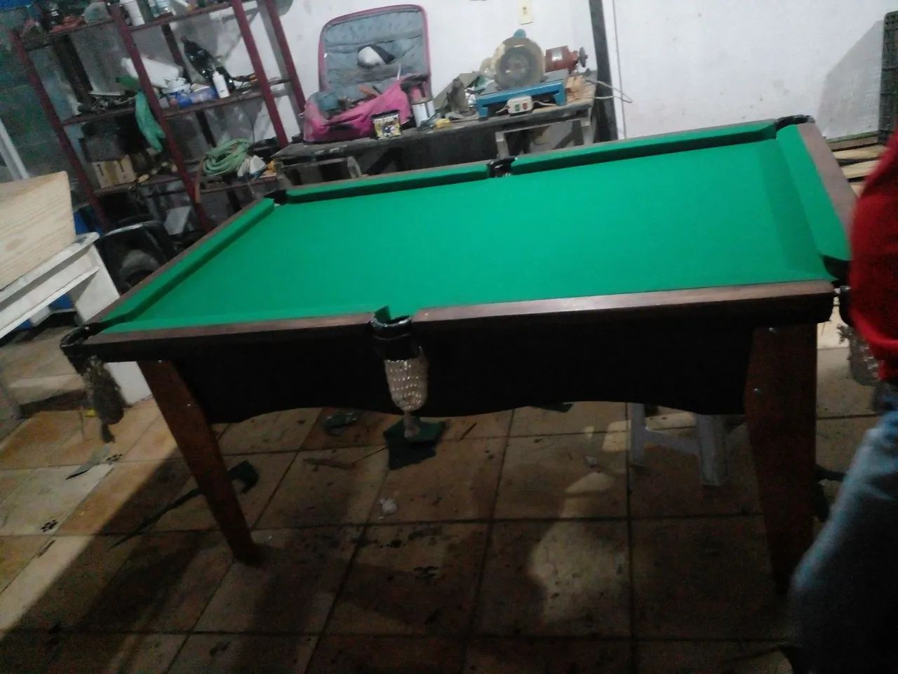 Sinuca de laser na rendinha 