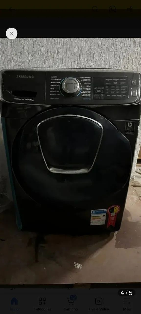 Lava e seca Samsung Qdrive 