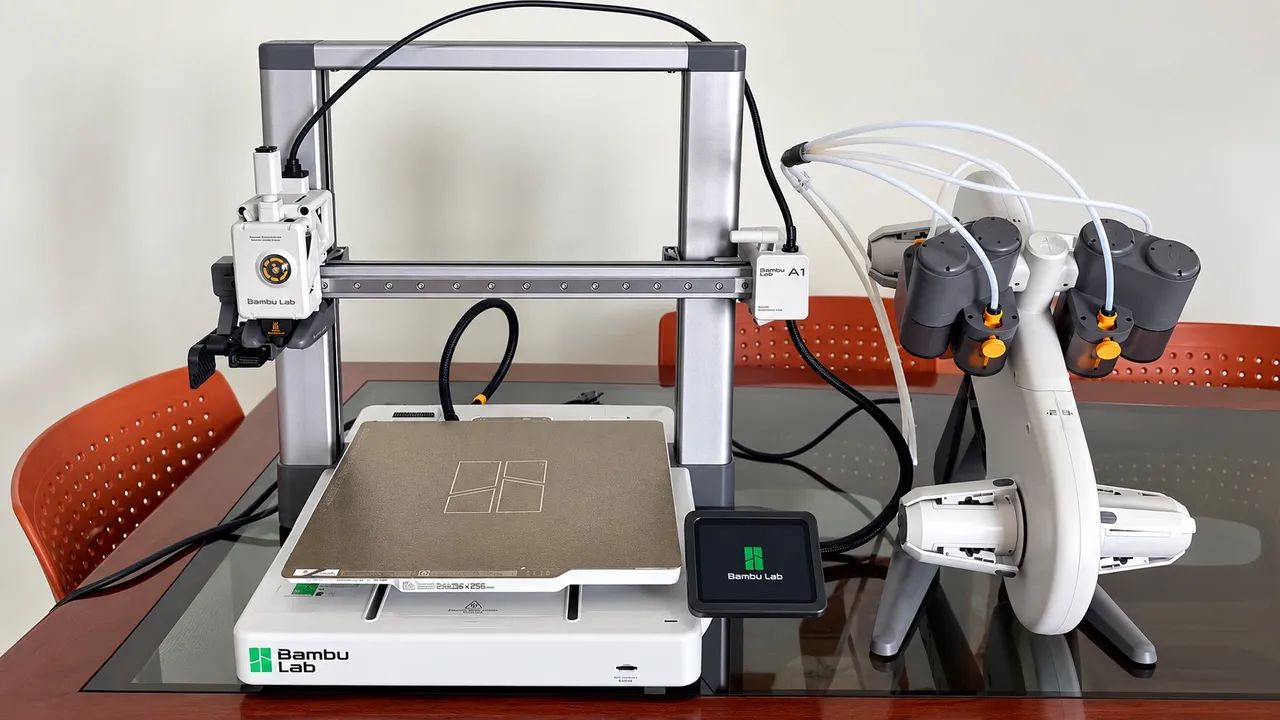 Impressora 3D bambu Lab A1 com AMS - Foto 2