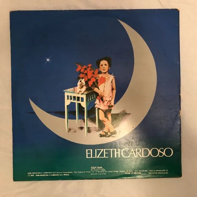Elizeth Cardoso: Álbum Capa Dupla (1976) - Disco Vinil Lp - Foto 2