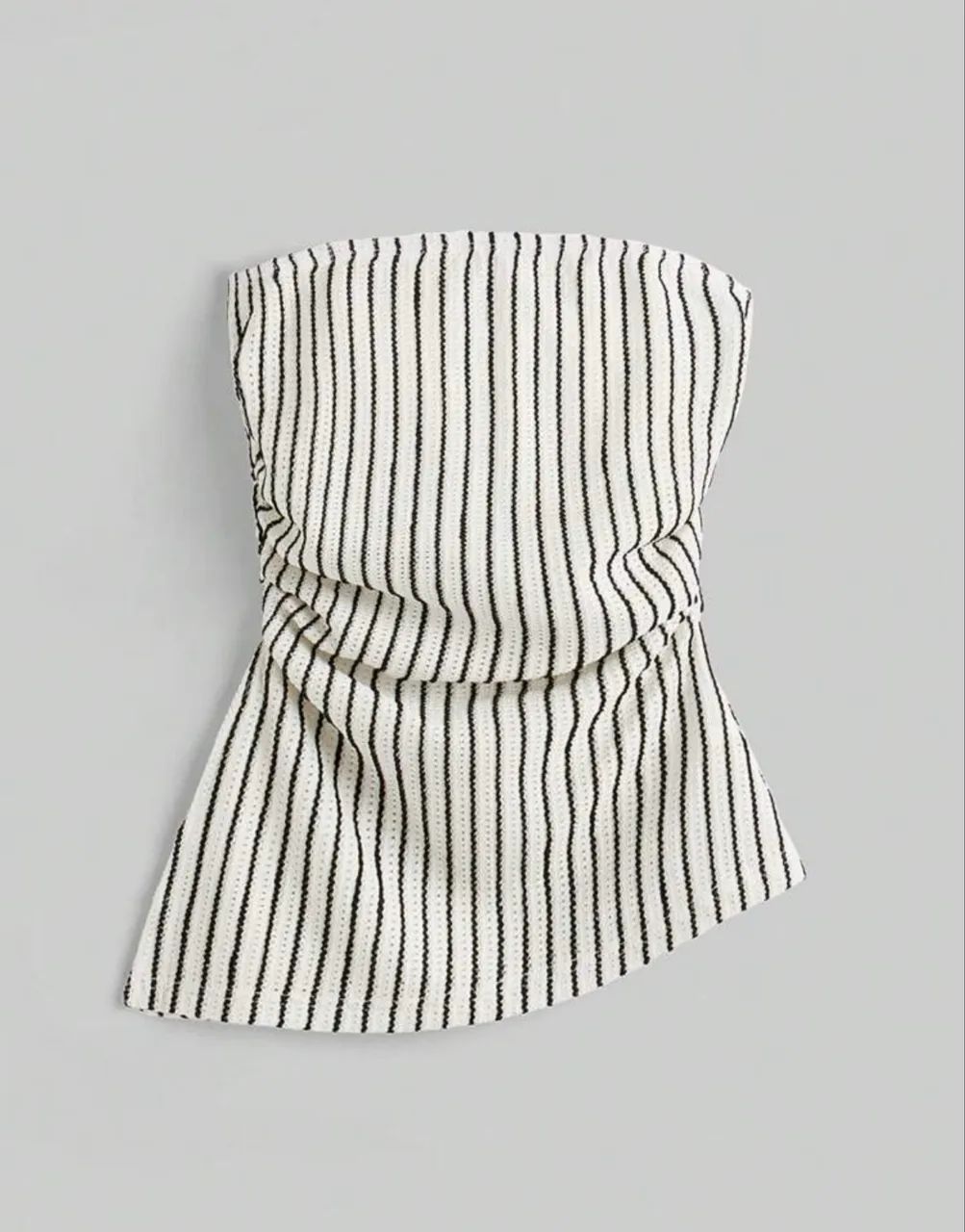 Tube top listrado 