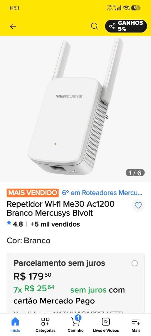 Roteador ou Repetidor 