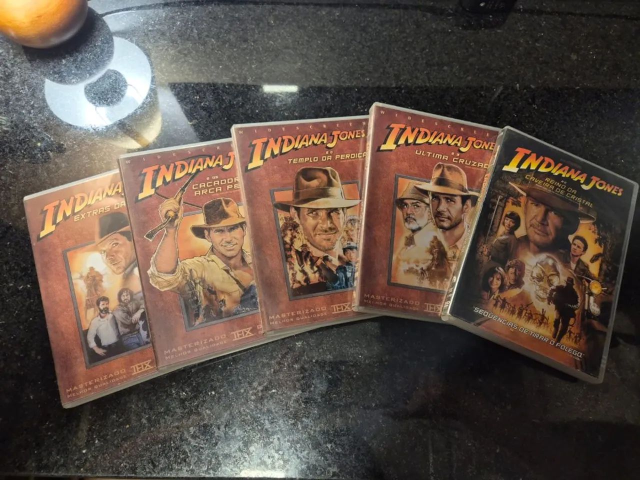 Box de DVDs Indiana Jones + O Reino da Caveira de Cristal - Foto 3