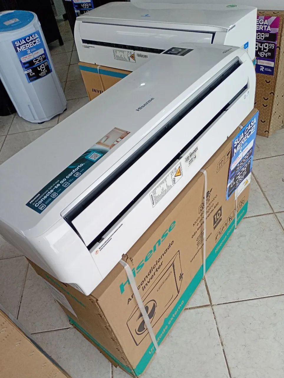 Central de ar Hisense 18 mil BTUs inverter  - Foto 3